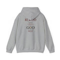 Blood of God faith typography Hoodie | Christian scripture sweatshirt