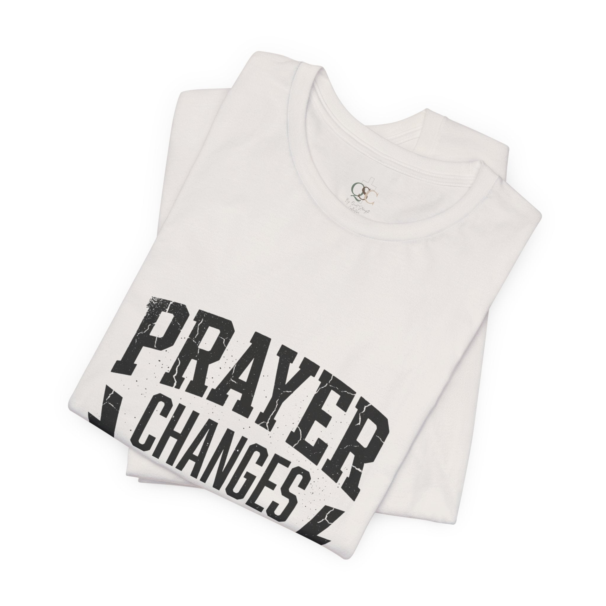 Prayer Changes Everything Tee | Christian Streetwear, Vintage Wash Script